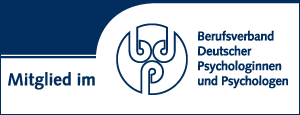 Logo Mitglied im Berufsverband Deutscher Psychologinnen und Psychologen (BDP)